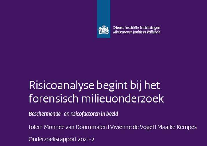 Omslag onderzoeksrapport Risicoanalyse begint bij het forensisch milieuonderzoek
