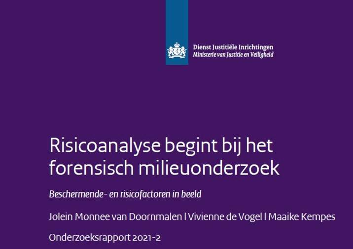 Omslag onderzoeksrapport Risicoanalyse begint bij het forensisch milieuonderzoek